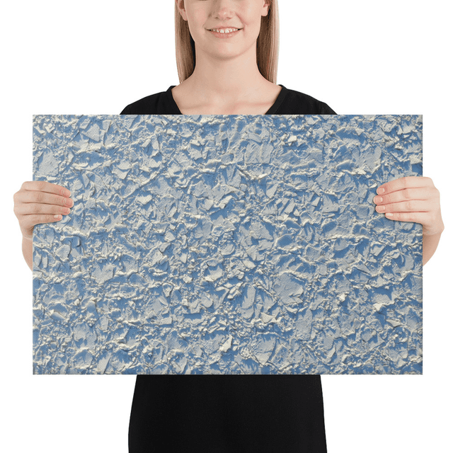 Lake Erie Ice canvas print
